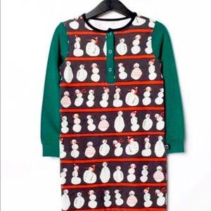 RAGS to Raches NWT snowman 3-4Y
